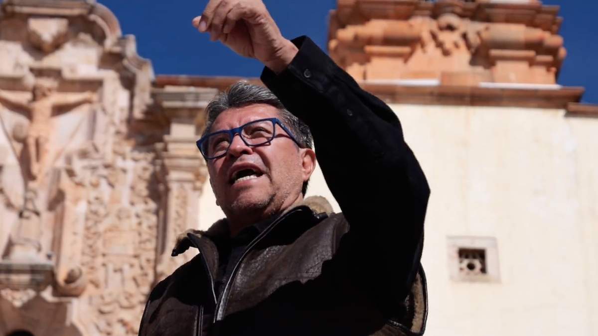 El senador morenista, en su video desde Zacatecas