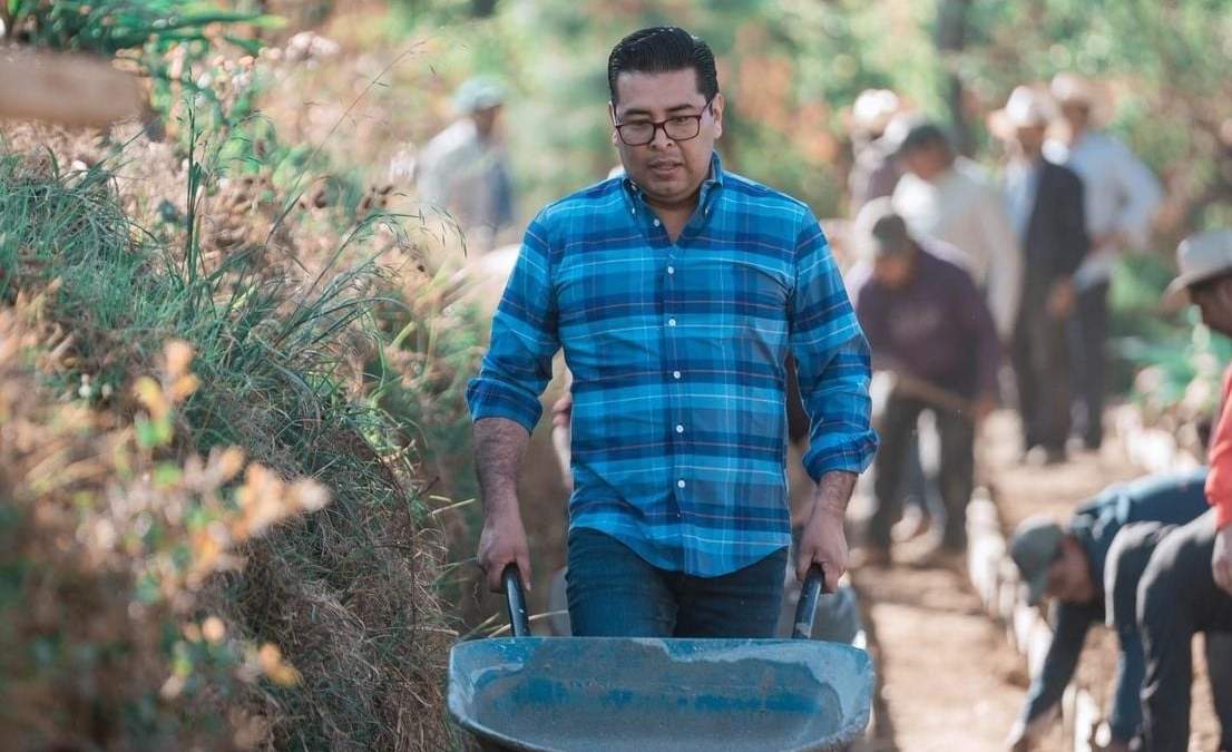 El candidato en Zacapoaxtla