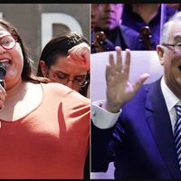Salinas Pliego y Citlalli Hernández discuten en redes por accidente en Banco Azteca de Tepoztlán