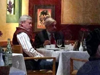 AMLO se reúne en privado con Jaime Bonilla, candidato por Morena a BC