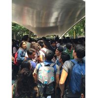 Con paro activo, alumnos del CCH Azcapotzalco protestan por cuotas y falta de maestros