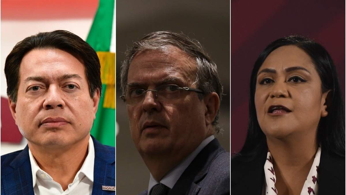 Delgado, Ebrard y Montiel, una relación degradada