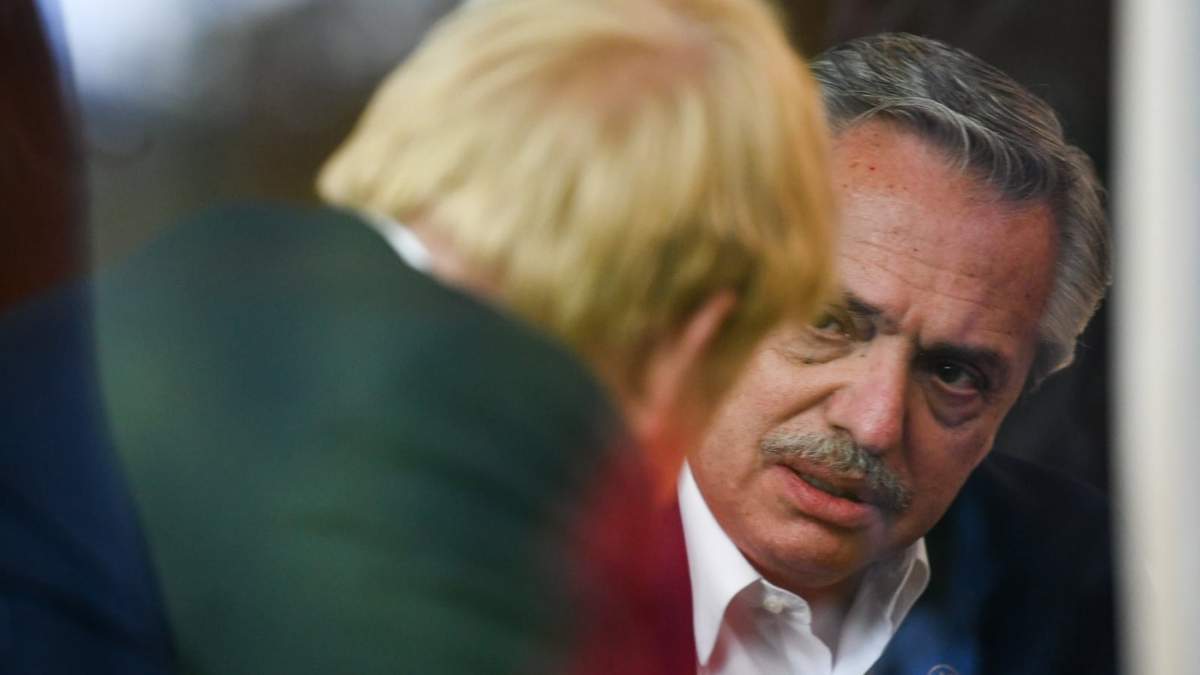 Johnson y Fernández. Fuente: (Twitter)