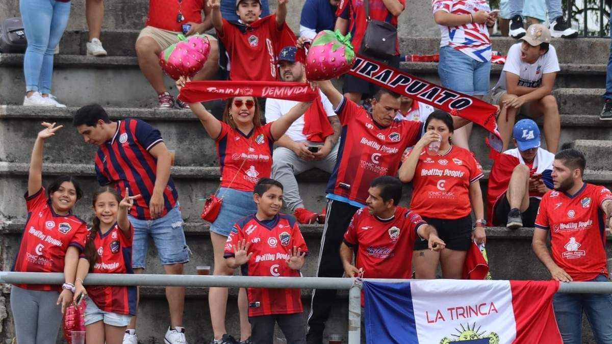 Aficionados del club Irapuato