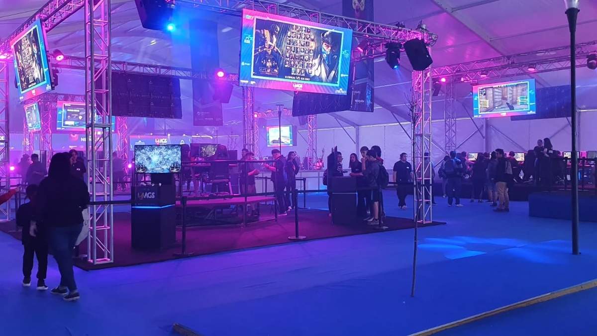 Hubo polémica durante la edición neuquina de Argentina Game Show. Fuente: (Javier Manzano)