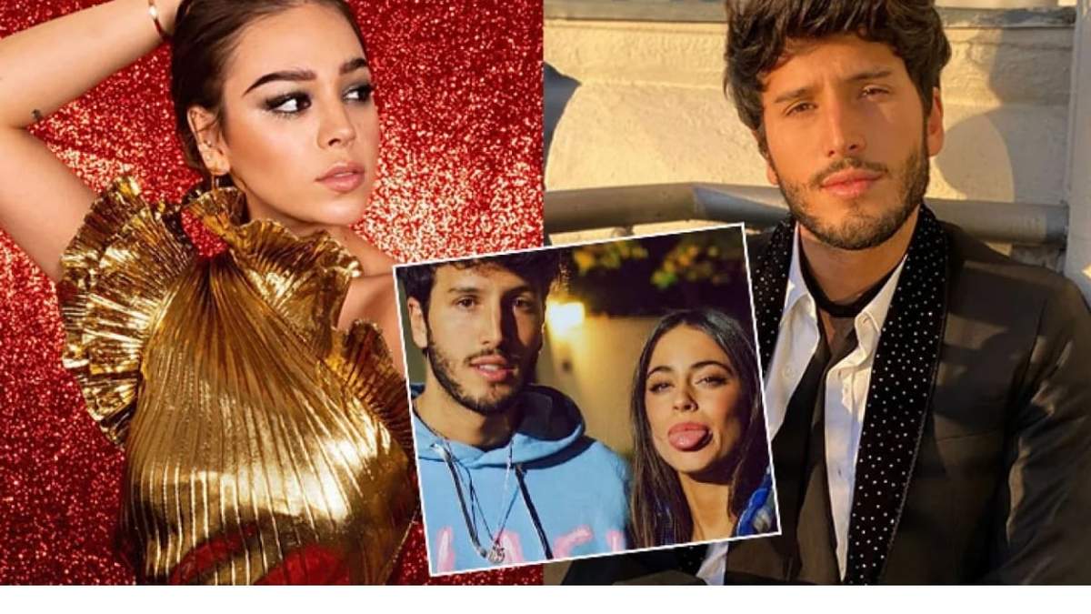 Danna Paola - Sebastián Yatra- Tini Stoessel. Fuente: (Twitter)