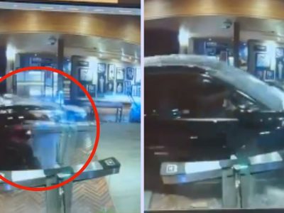 Muere hombre al tratar de explotar su auto contra un club deportivo donde trabajaba en venganza por despedirlo | VIDEO