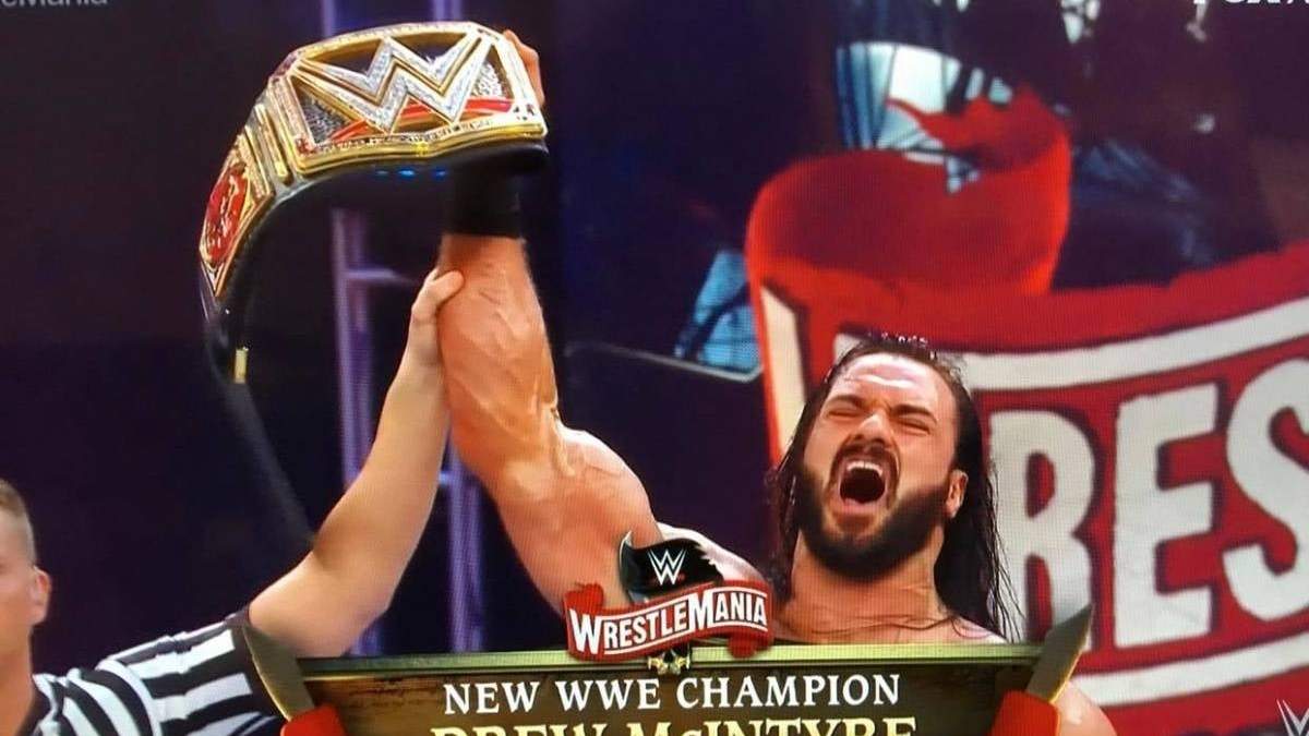 WrestleMania 36. Fuente: (Twitter)