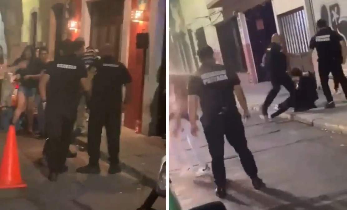 Momento de la agresión
