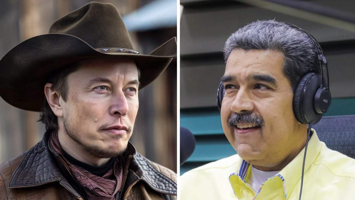 Elon Musk y Nicolás Maduro