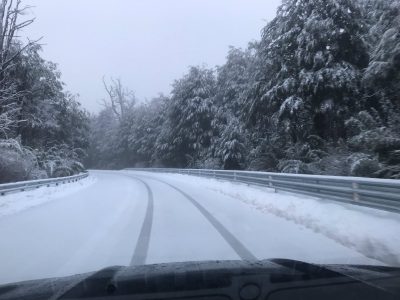Increíble: nevó en varias localidades de Neuquén