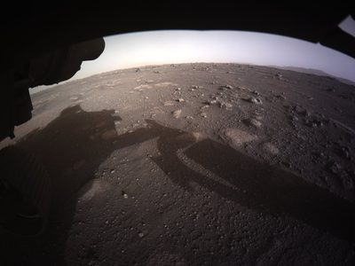 Un tormenta de polvo nubla la ruta del rover Perseverance en Marte