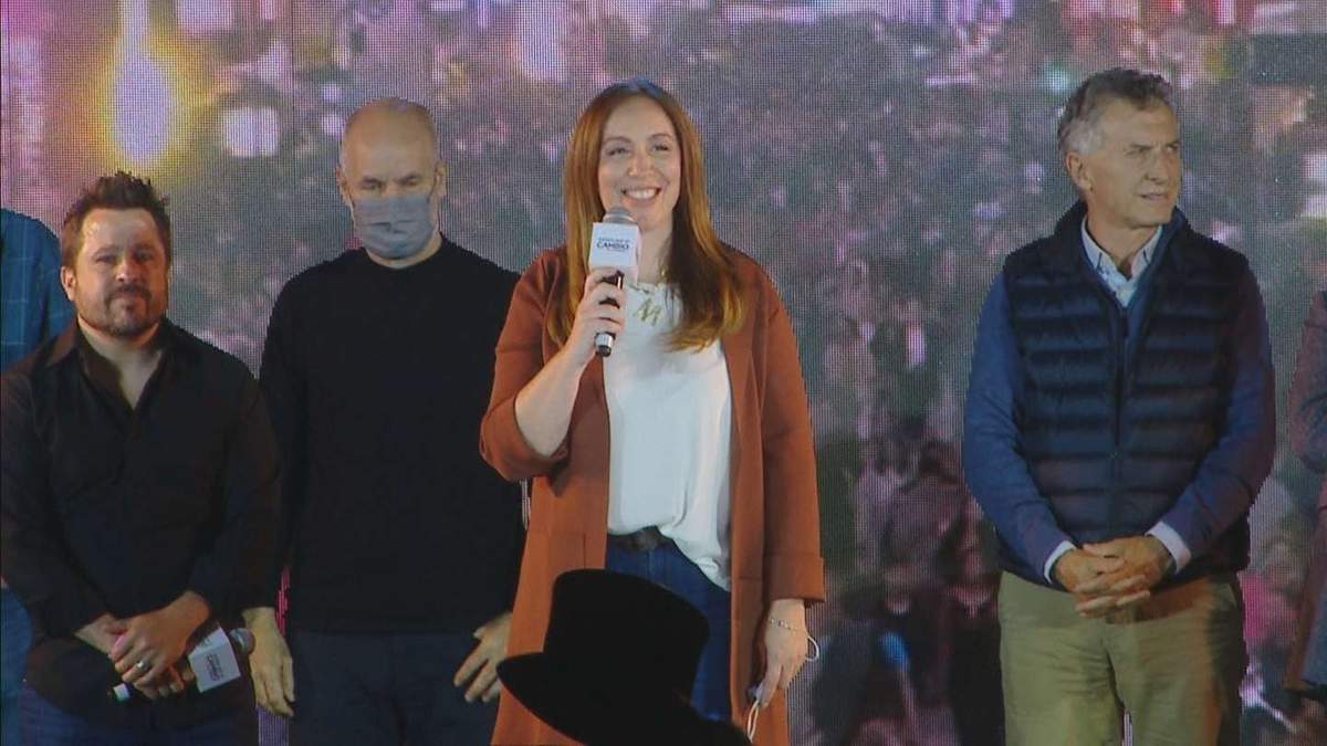 María Eugenia Vidal. Fuente: (Twitter)