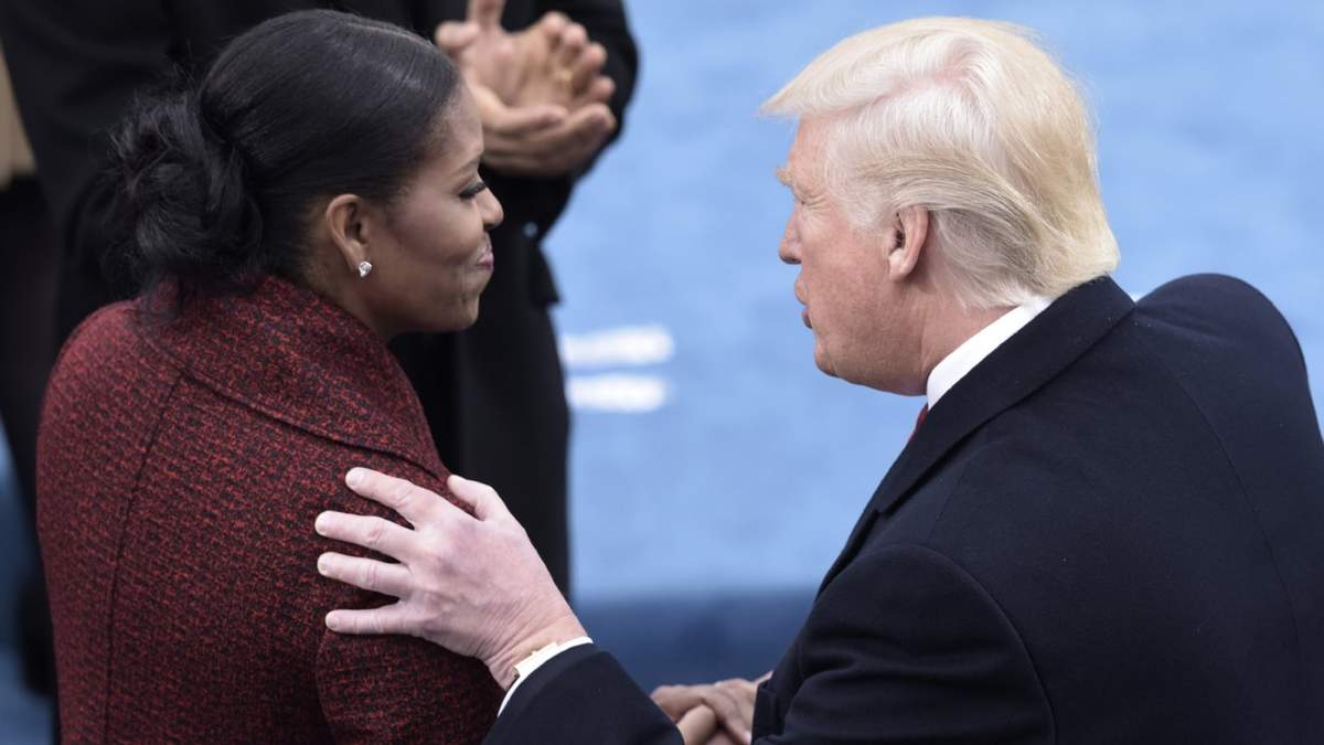 La exprimera dama aseveró que Donald Trump "no está a la altura del momento". Fuente: (Twitter)