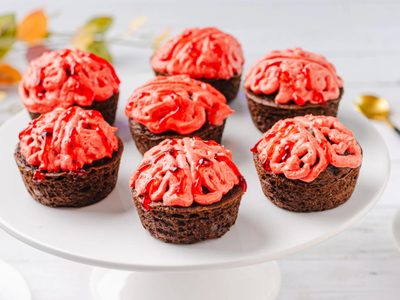 Muffins "cerebro" para Halloween: una receta súper fácil y original que encanta a los más peques