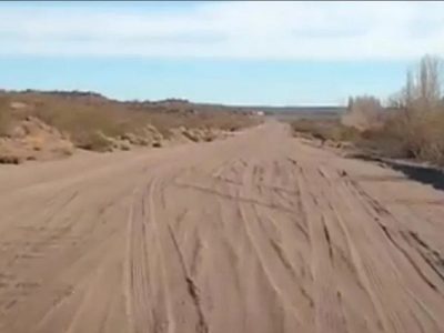 Vecinos de Picún Leufú volvieron a reclamar por el mal estado de la ruta 20