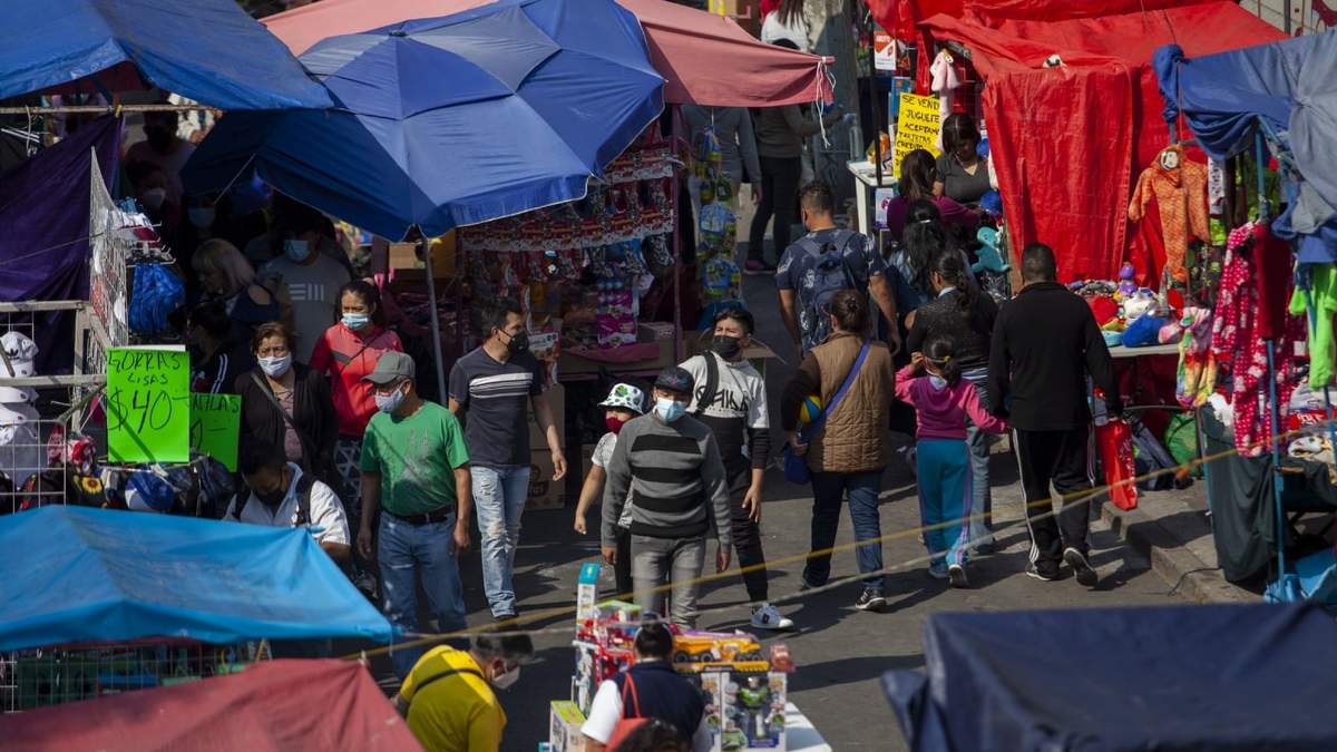 Los Reyes Magos en mercado de Tacubaya