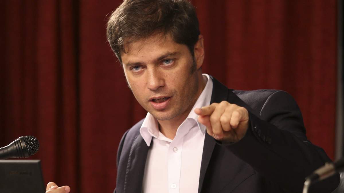Gobernador bonaerense, Axel Kicillof. Foto: (Twitter)