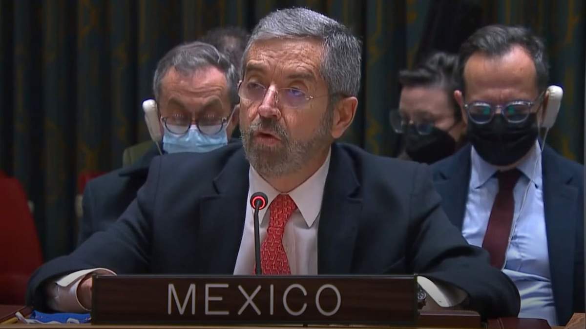 Juan Ramón de la Fuente, el representante de México ante la ONU