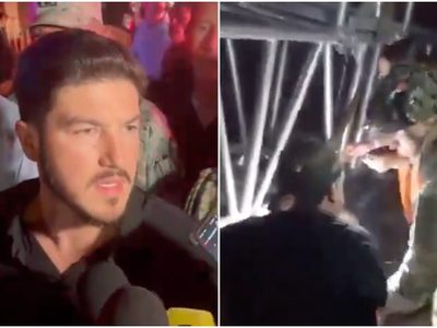 Samuel García: Son cinco muertos y alrededor de 50 heridos por colapso de escenario en NL