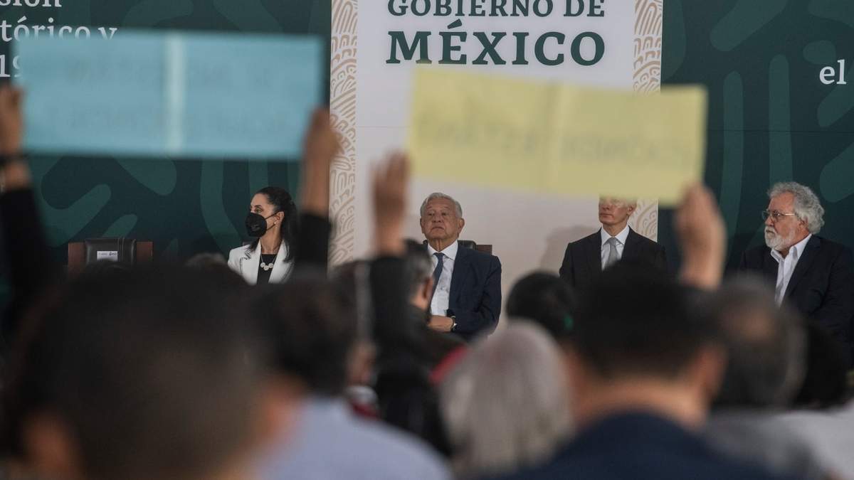 El presidente Andrés Manuel López Obrador