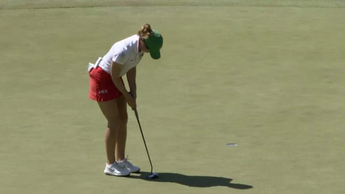 Participación mexicana en el golf femenil