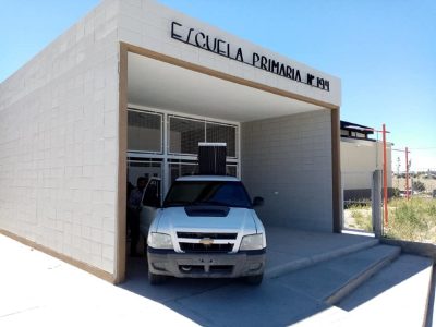 En Zapala comenzaron a equipar la nueva Escuela 194