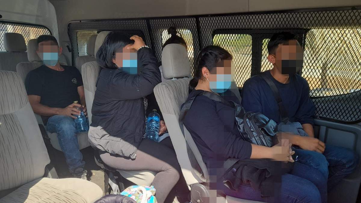 Las personas que viajaban en el vehículo son originarias de Honduras.