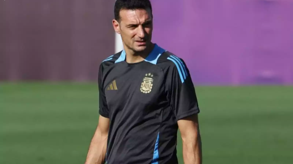 Lionel Scaloni. Fuente: (Instagram).