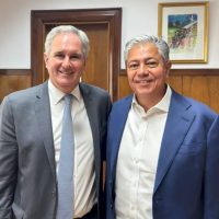 Rolando Figueroa se reunió con el canciller Quirno y ratificó que Neuquén puede abastecer con gas al sur de Brasil