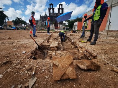 INAH descubre cimientos relacionados con la Guerra de Castas en Yucatán