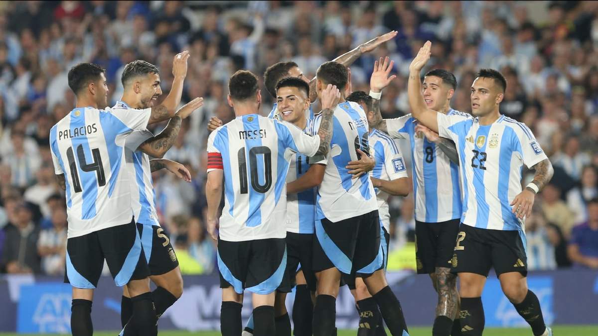 Selección Argentina. Fuente: (X)