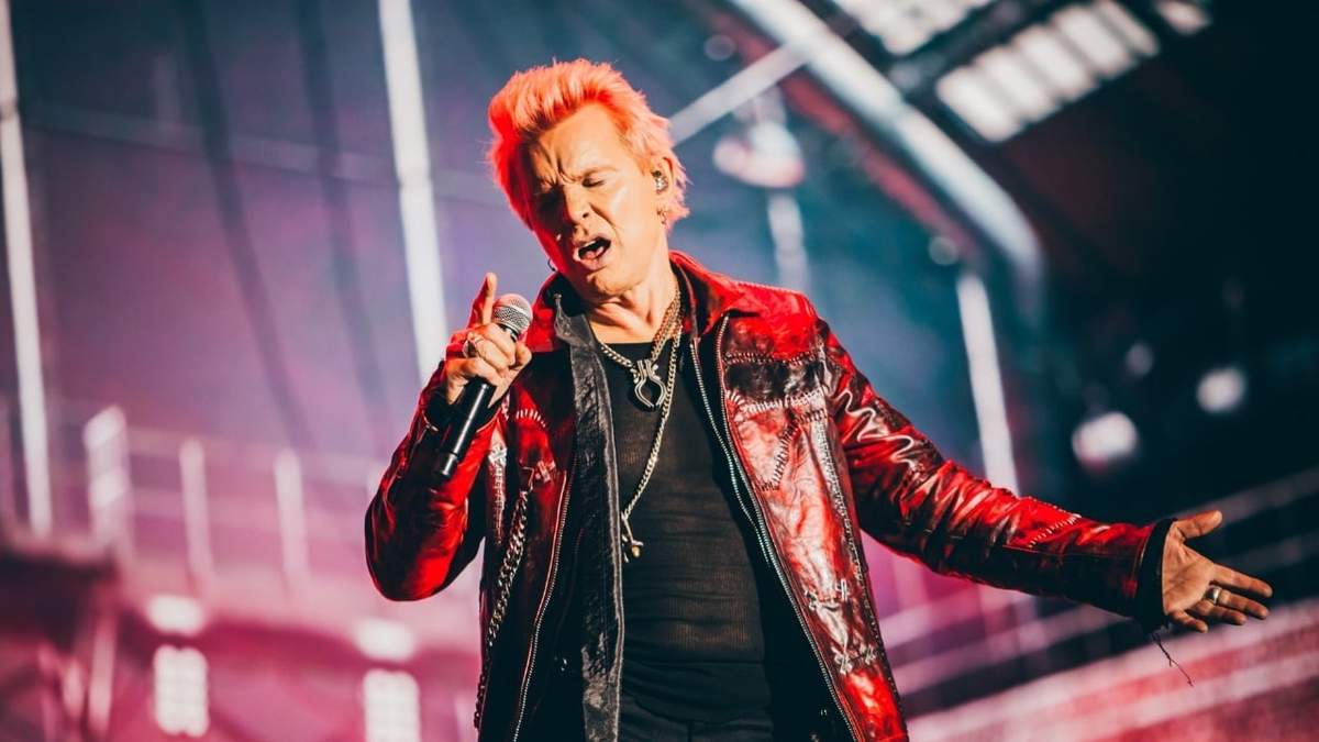 El cantante Billy Idol