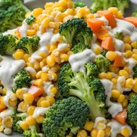 Ensalada de brócoli, zanahoria y choclo: una opción fresca, rica y nutritiva frente al calor del verano