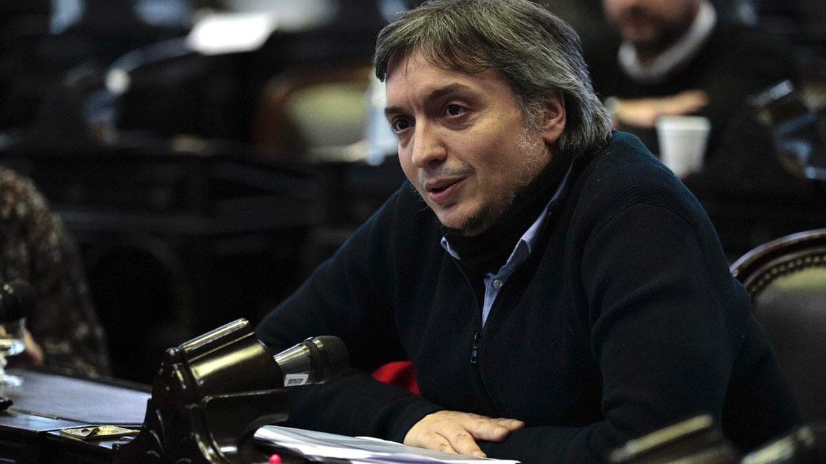 Máximo Kirchner. Fuente: (Twitter)