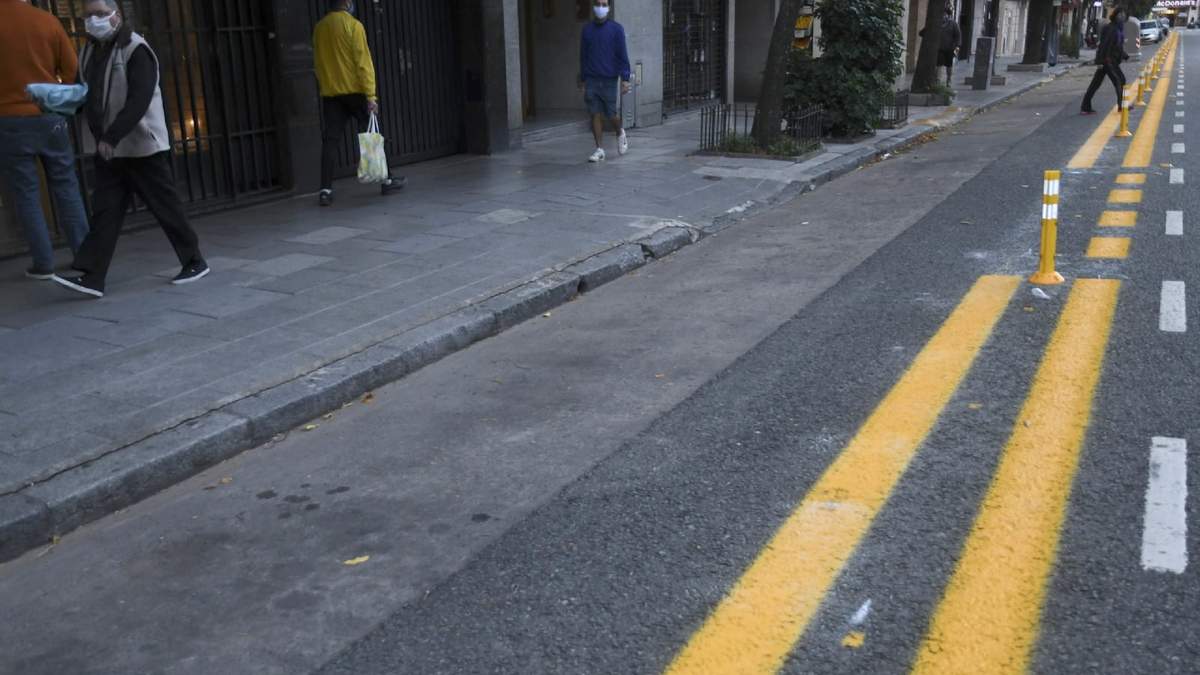 Peatonales Ciudad de Buenos Aires. Fuente: (Twitter)