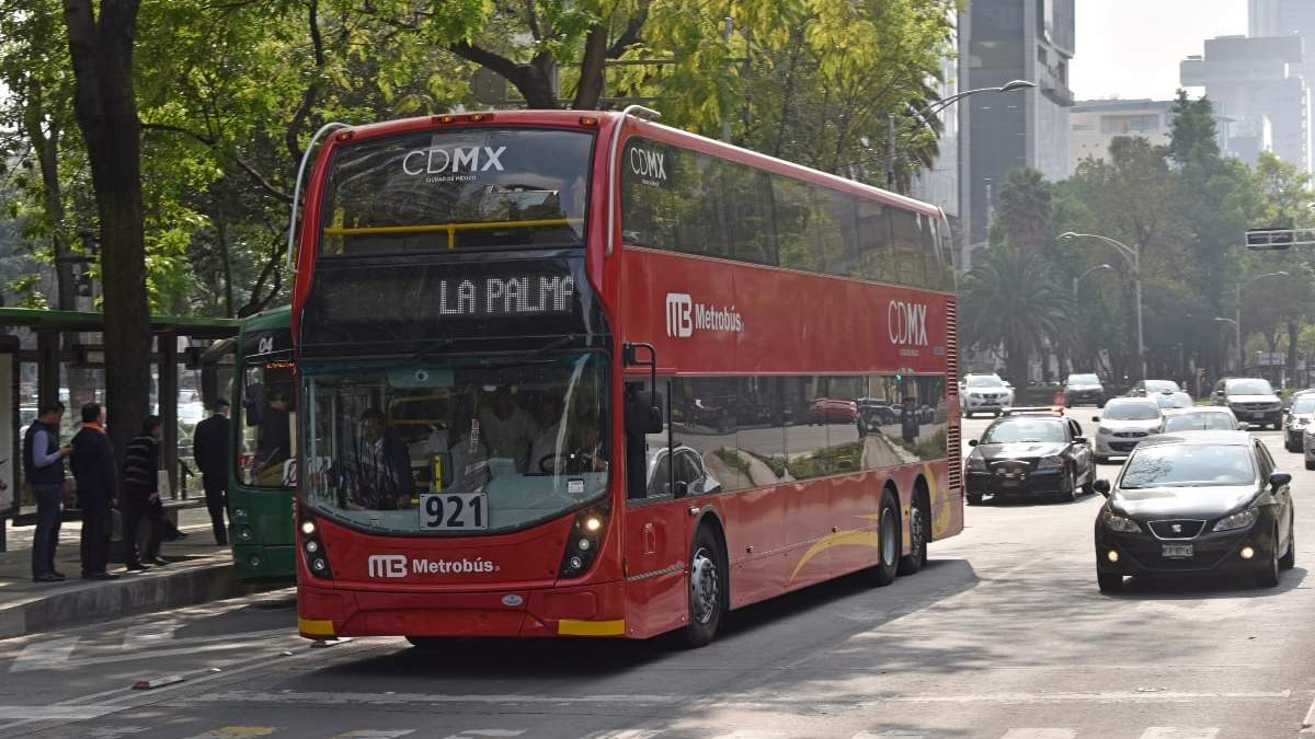 El Metrobús de la CDMX