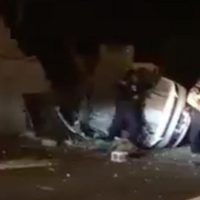 Automovilista huye, atropella y mata a 4 personas en Mérida