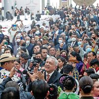 La construcción discursiva de López Obrador: El líder, el mártir,  el salvador del pueblo…