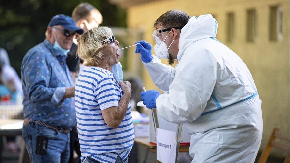 Testeos para coronavirus. Fuente: (Twitter)