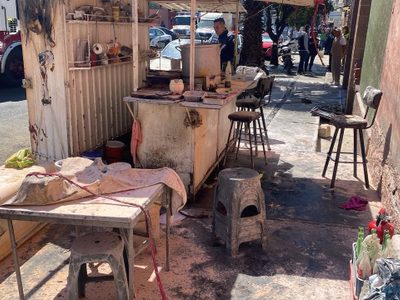 Explota tanque de gas en un puesto de tacos en la GAM (Video)