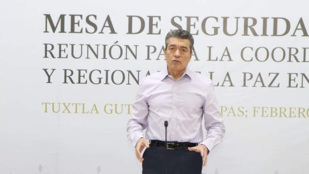 El gobernador Rutilio Escandón