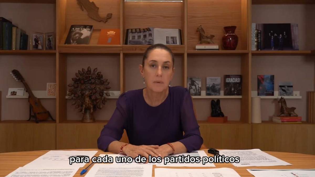 Mensaje de Sheinbaum