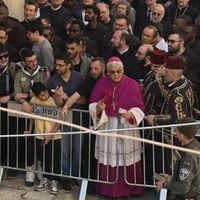 Israel impide al nuncio del Vaticano visitar el Santo Sepulcro, denuncia la Autoridad Palestina
