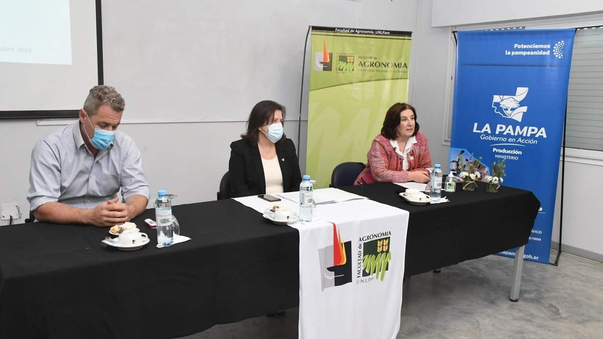 Fue presentado en la Facultad de Agronomía de La Pampa. Fuente: (Twitter)