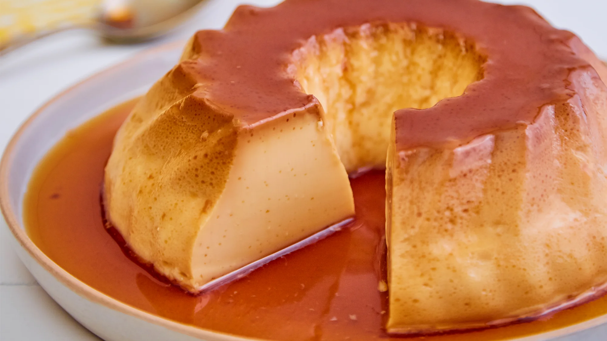 Flan casero. Fuente: (Instagram)