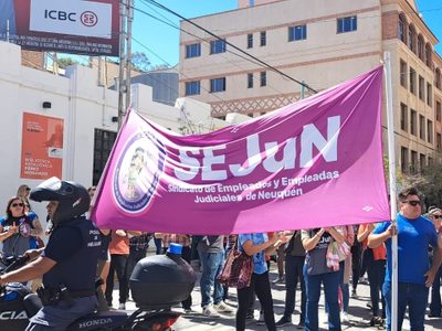 Sin acuerdo: SEJUN anunció un paro de 24 horas y movilización al Tribunal Superior de Justicia