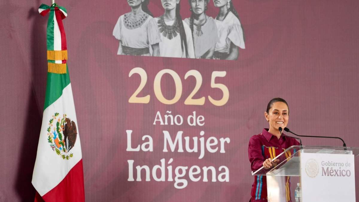Claudia Sheinbaum, el domingo durante su gira por Morelos