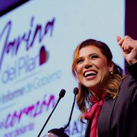 Gobernadora Marina del Pilar asegura haber saldado una deuda historia con el magisterio de BC