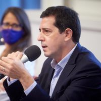 Wado de Pedro compartió la inauguración de obras con Axel Kicillof y Malena Galmarini